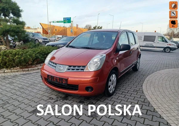 nissan note śląskie Nissan Note cena 16900 przebieg: 188000, rok produkcji 2009 z Margonin